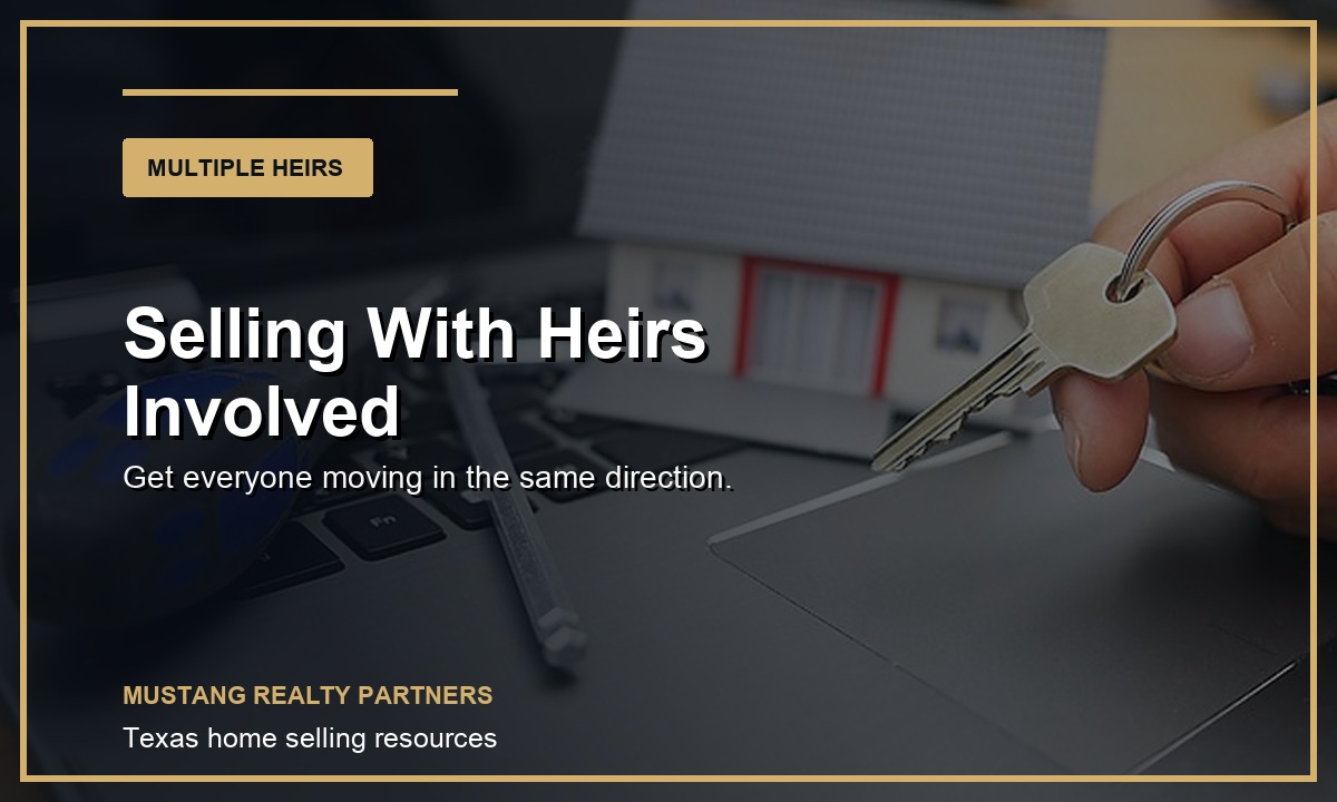 Selling an inherited house with multiple heirs
